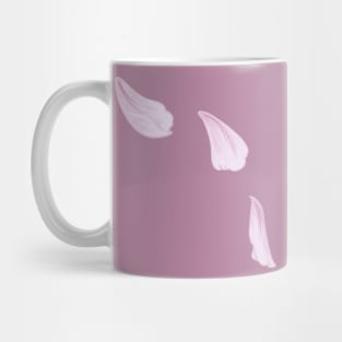 Falling Cherry Blossom Petals Mug